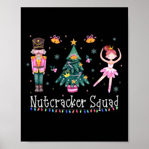 Julens Nutcracker Squad Ballet Dance Women Kids Poster