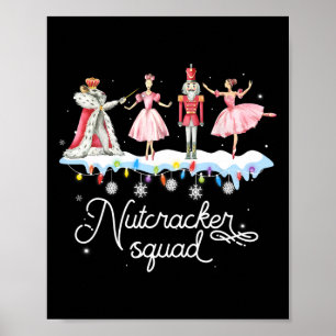 Julens Nutcracker Squad Ballet Dance Women Kids Poster