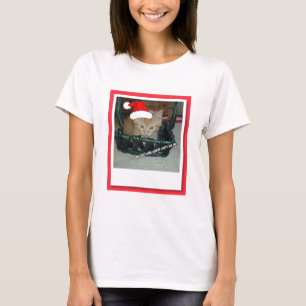 Julens Orange Tabby Kattunge Tee Shirt