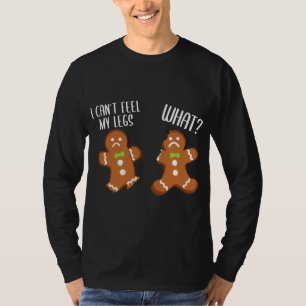Julens Pepparkaksgubbar jag inte kan känna min Ben T Shirt