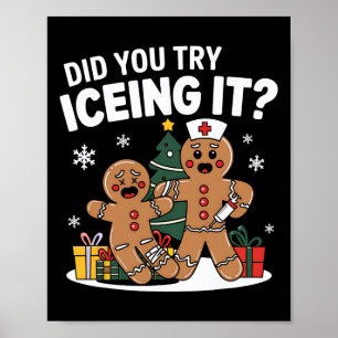 Julens Pepparkaksgubbe provade du att se den XMA Poster
