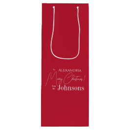 Julens Personlig Red Family Namn