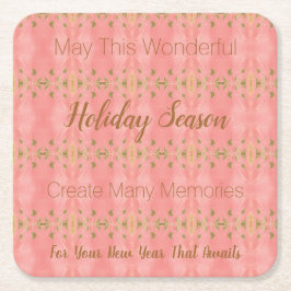 Julens Personlig Underlägg med korall