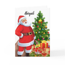 Julens personliga BARN från Jultomten ANPASSNINGSB