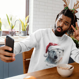 Julens Polar Bear, anpassade T Shirt