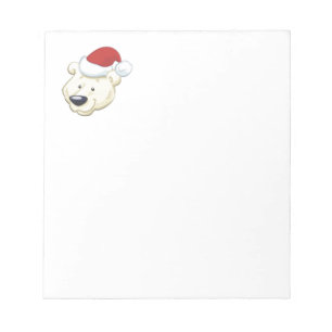 Julens Polar Bear Anteckningsblock