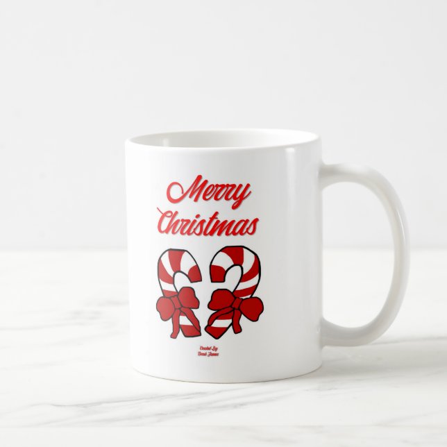 Julens Polkagrisar Kaffe Mugg (Höger)