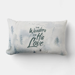 Julens Religiösa Hans Kärlek Blesings underverk Lumbarkudde