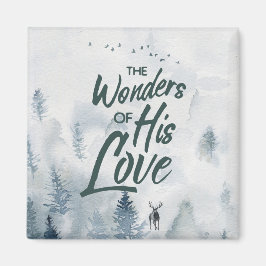 Julens Religiösa Hans Kärlek Blesings underverk Magnet