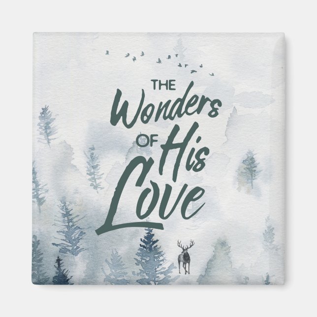 Julens Religiösa Hans Kärlek Blesings underverk Magnet (Framsidan)