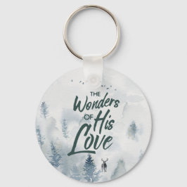 Julens Religiösa Hans Kärlek Blesings underverk Nyckelring