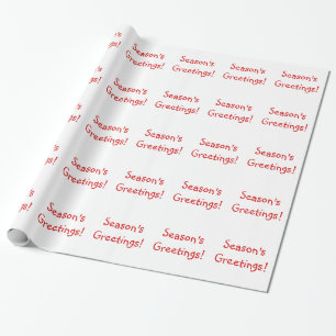 Julens rödteckensnittssäsong Önskemål Presentpapper