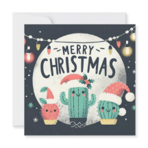 Julens Roligt Poted Santa Cactus Plants