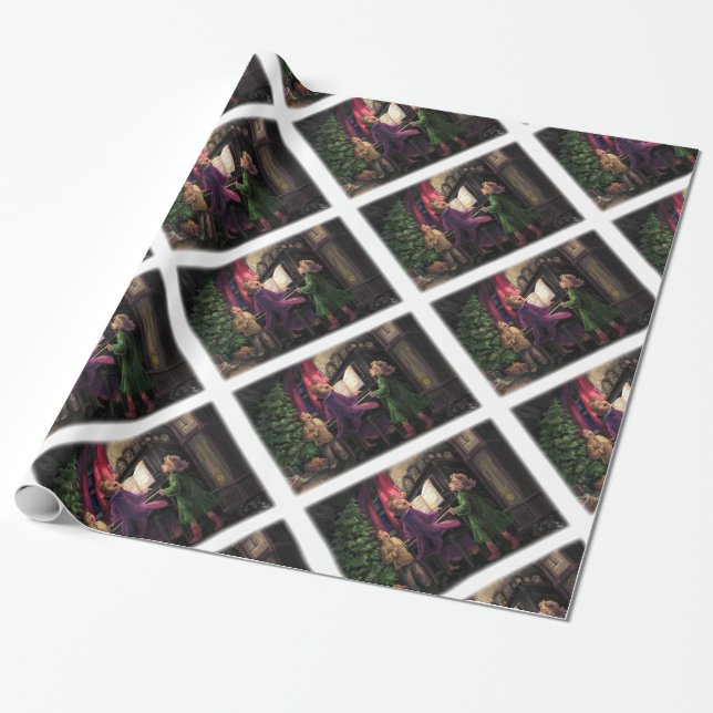 Julens Sjunga Along Presentpapper (Utrullad)