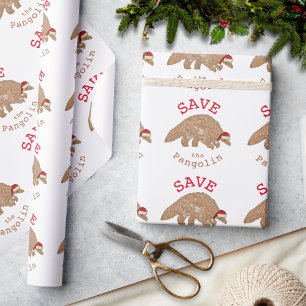 Julens Spara Pangolin Slogan Presentpapper
