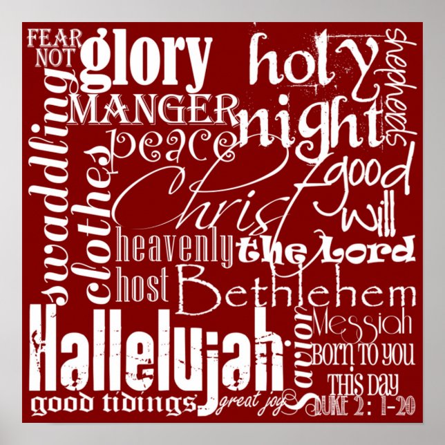 Julens Tunnelbanan Art Poster (Framsidan)