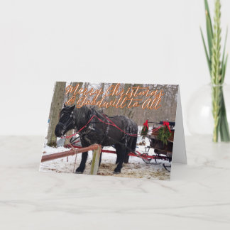 Julens välsignelser av hopp, glädje, fred och kärl tack kort