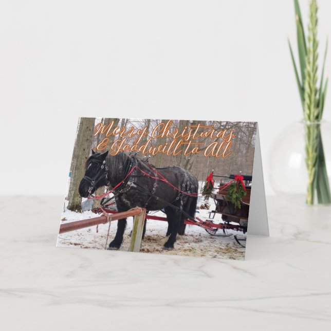 Julens välsignelser av hopp, glädje, fred och kärl tack kort (Framsida)