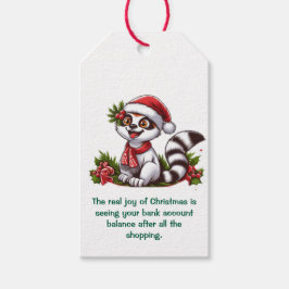 Julens verkliga glädje presentetikett