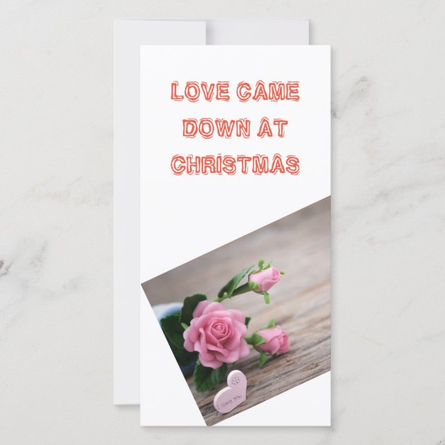 Julens verkliga innebörd julkort (Framsida)