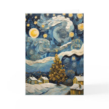 Julens Vintage Art inspirerad av Van Gogh