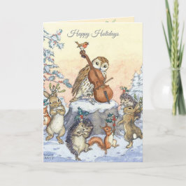 Julens Vintage Molly Brett Dancing Animals Kort