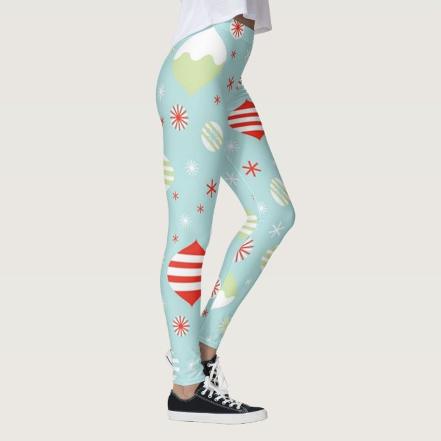 Julens Vintage Ornaments Leggings (Höger)