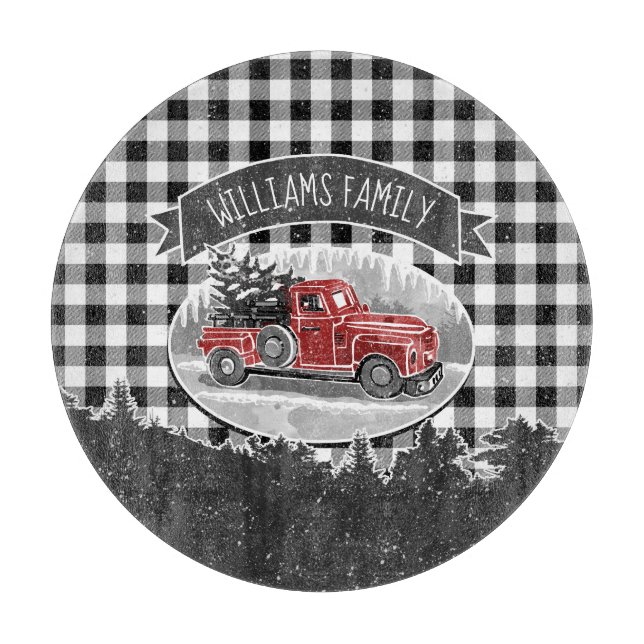 Julens Vintage Red Lastbil White Buffalo Play (Framsidan)