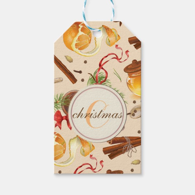 Julens Vintage Scents Presentetikett (Framsidan)