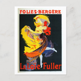 Jules Cheret-Folies Berger Postcard Vykort