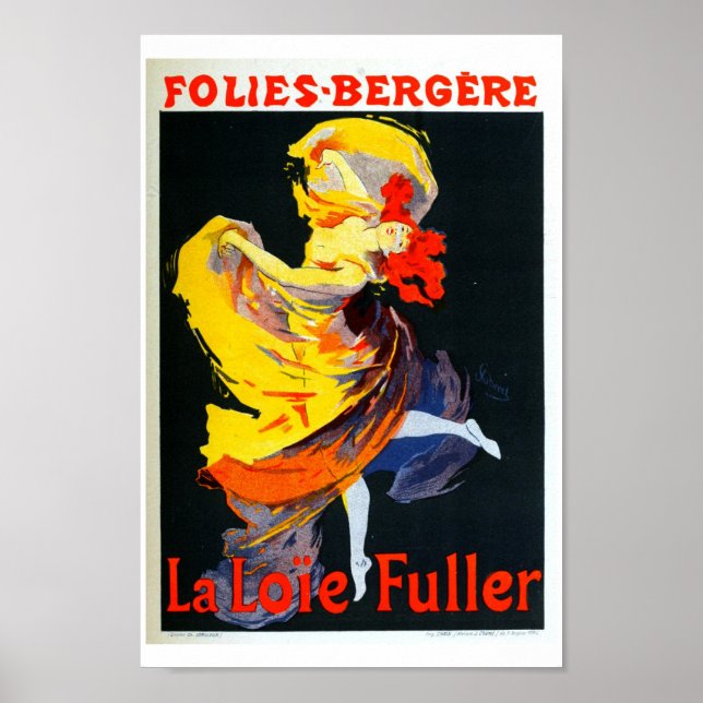 Jules Cheret-Folies Berger Poster (Framsidan)