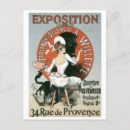 Jules Cheret Postcard Vykort