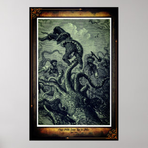 Jules Verne 20000 Leagues under havet Poster 2