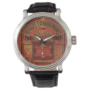 Jules Verne Extraordinära resor Anque Bok Armbandsur
