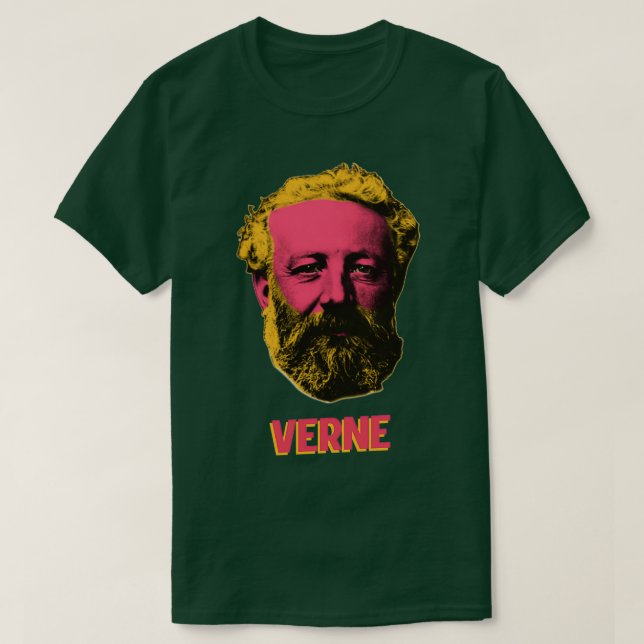 jules verne t shirt (Design framsida)