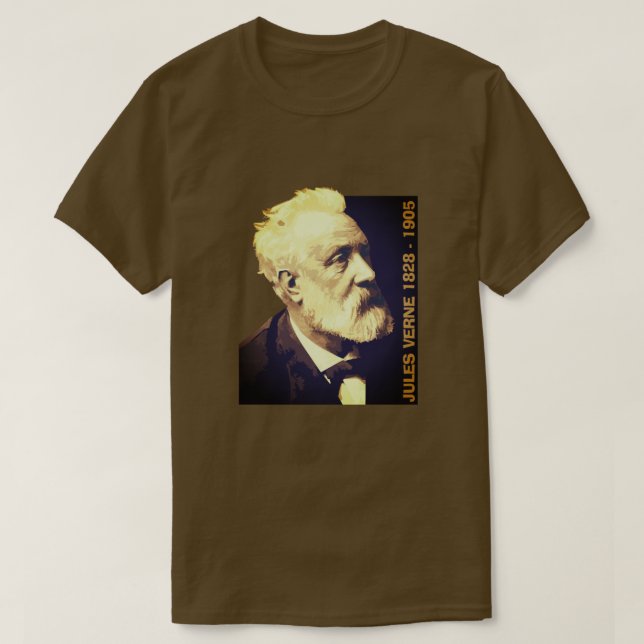 Jules Verne T Shirt (Design framsida)