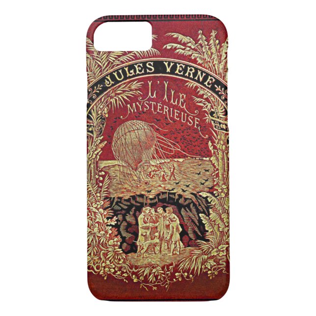 Jules Verne The Mysterious Island Case-Mate iPhone Skal (Baksida)