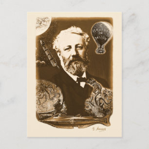 Jules Verne Tribute Vykort