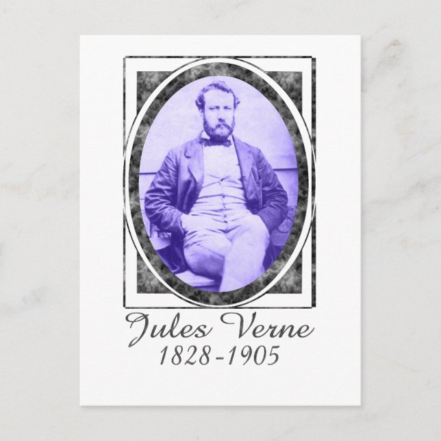 Jules Verne Vykort (Framsida)