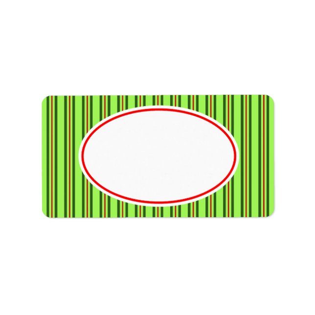 Juletikett Adressetikett (Framsidan)