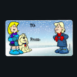 Juletikett Fraktsedel<br><div class="desc">Det är bättre för ge än att ta emot. Jag vet inte vilka de är eller vad de pratar om. Men jag vet att det är mycket mer roligt till ge när du kan hålla en av de här fina Kasey och Company To och From Stickers på din gåva. De...</div>