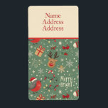 Juletiketter Fraktsedel<br><div class="desc">Juletiketter.</div>