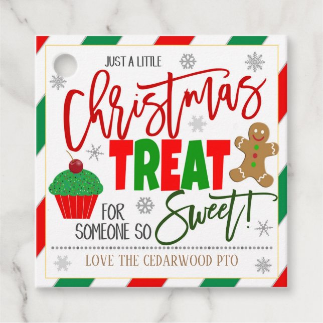 Juletiketter Gåvor Etiketter (Framsida)