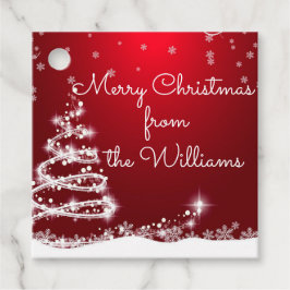 Juletiketter Gåvor Etiketter