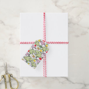 juletiketter Hajfisk Presentetikett
