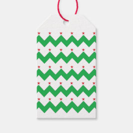 Juletiketter Julgranar Presentetikett