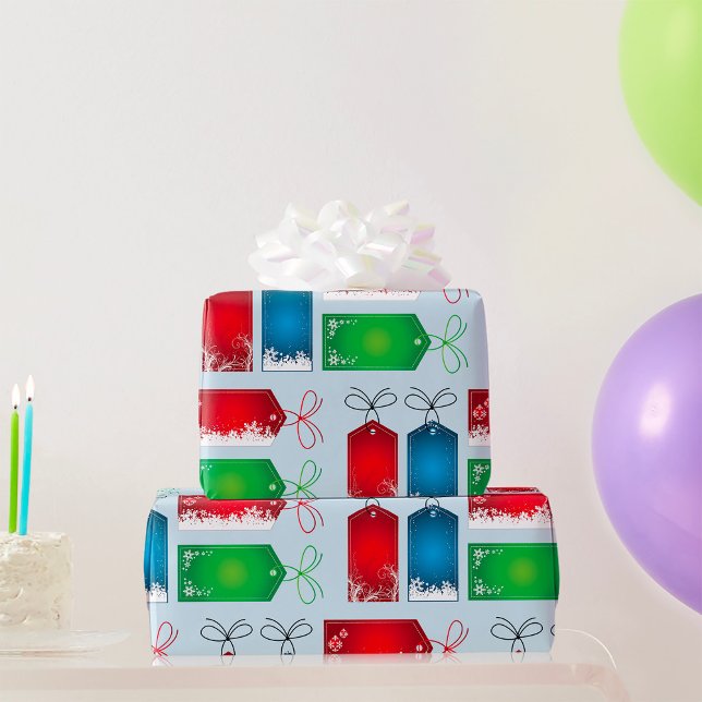 Juletiketter Pappra Presentpapper (Skapare uppladdad)