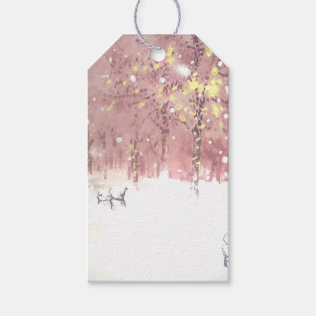Juletiketter Presentetikett (Framsidan)