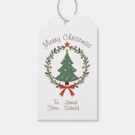 Juletiketter Presentetikett