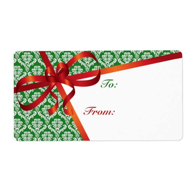 Juletiketternas Grönt-skada Fraktsedel (Framsidan)